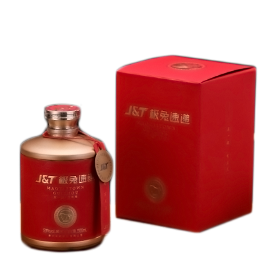 西安极兔速递--中国红